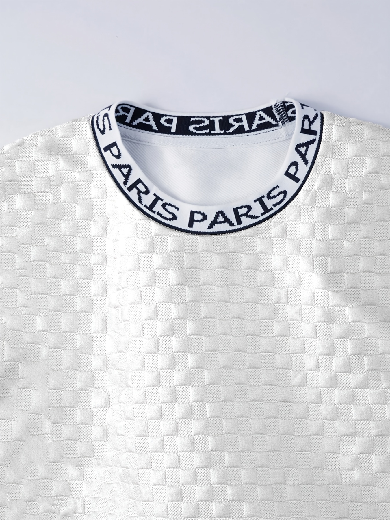 Classic Pullover Sweatshirt Made of Jacquard Fabric - Image 5