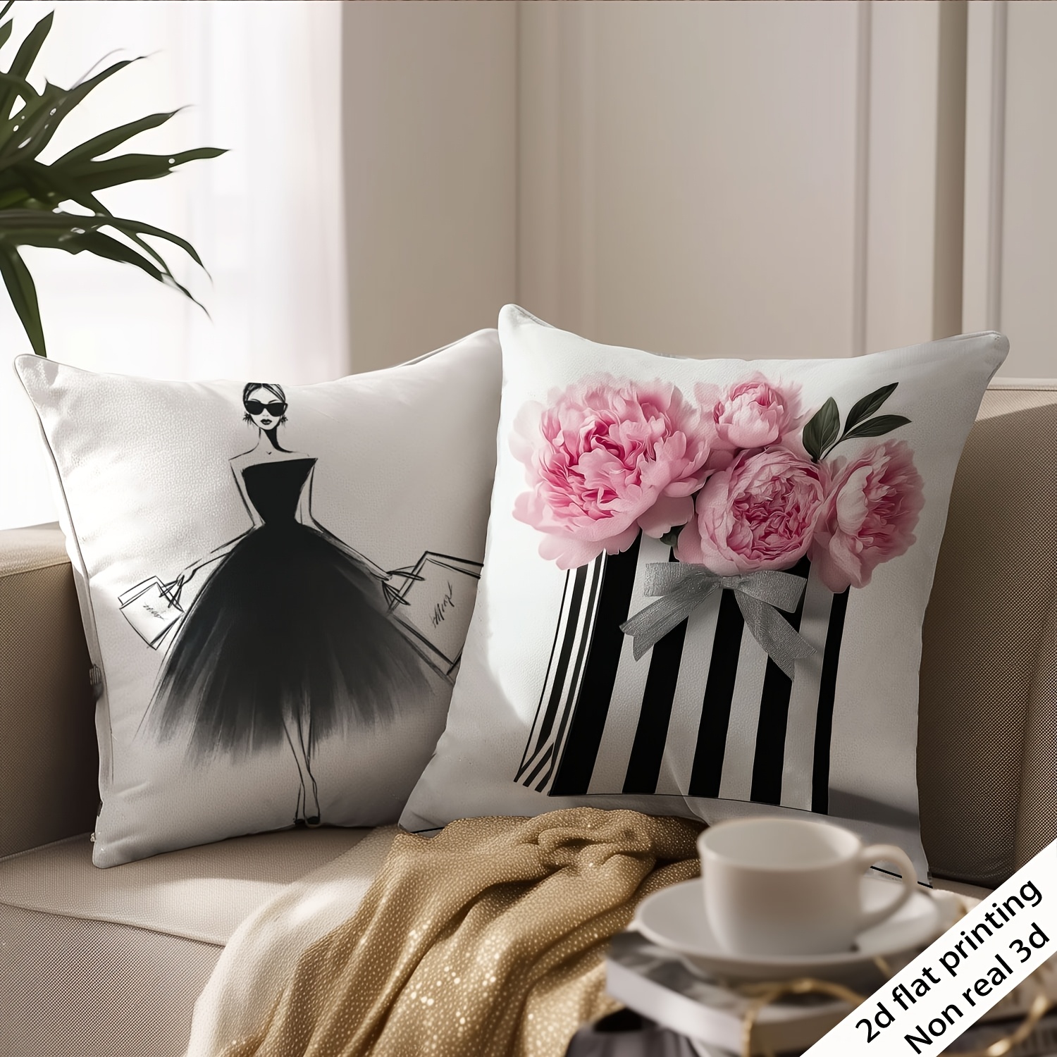 4pcs Set | Fashionable Light Luxury Style, Cushion Covers - Image 7