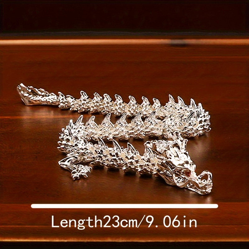 Golden Dragon Figurine with Movable Three-Clawed + free gifts - Image 5