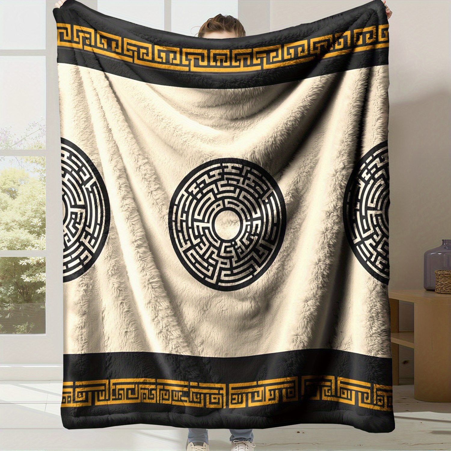 Ultra Soft Milk Fleece And Flannel Blanket All Season