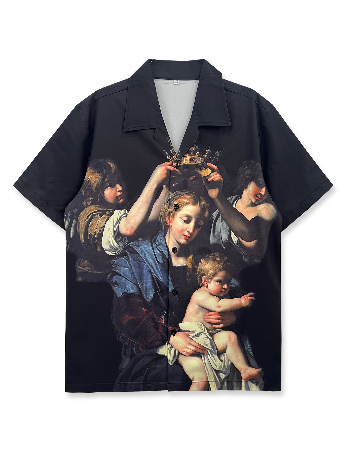 Artistic Crown Oil Painting Print Streetwear