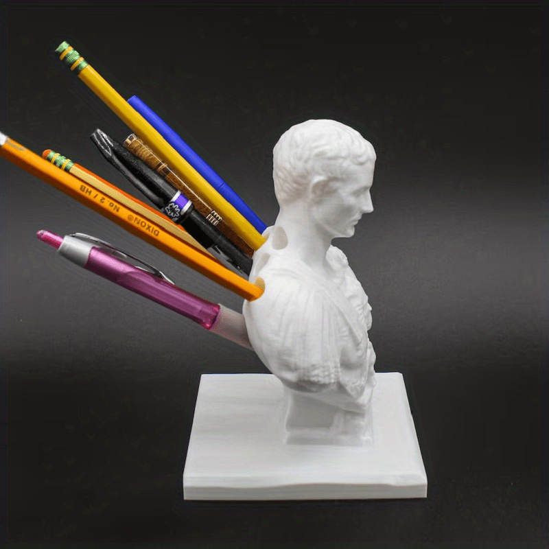Multipurpose Julius Caesar Desk Pen Holder - Image 5