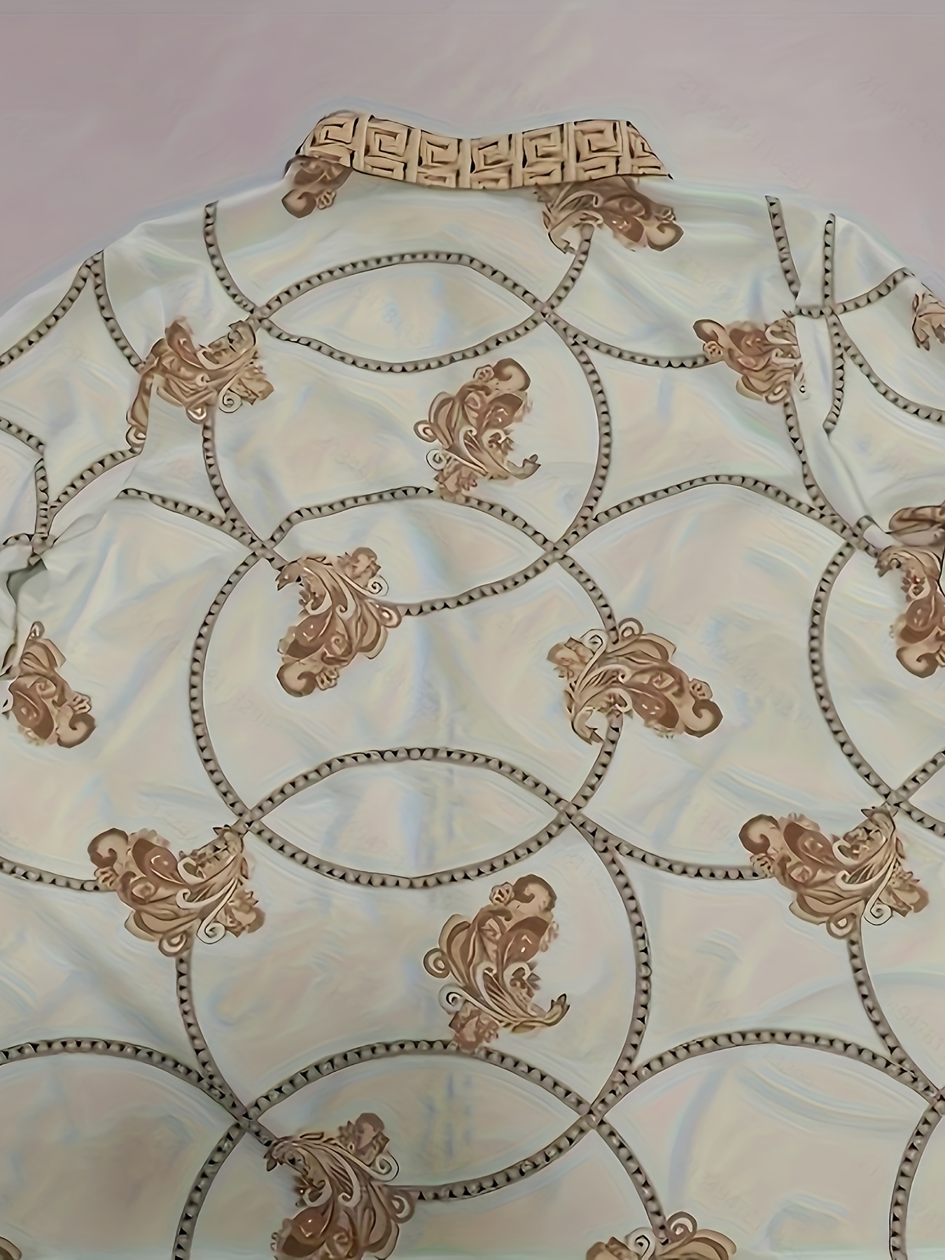 Classic Collar Button- Shirt - Elegant Long Sleeve Blouse - Image 4