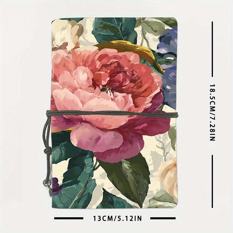 Floral Leather Notebook Gift-Worthy - Image 7