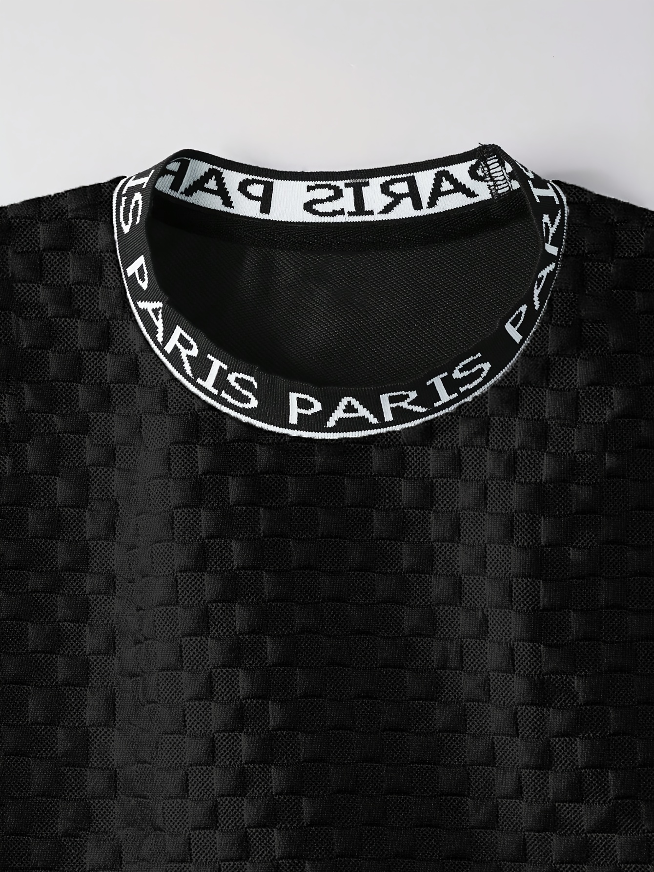 Classic Pullover Sweatshirt Made of Jacquard Fabric - Image 6