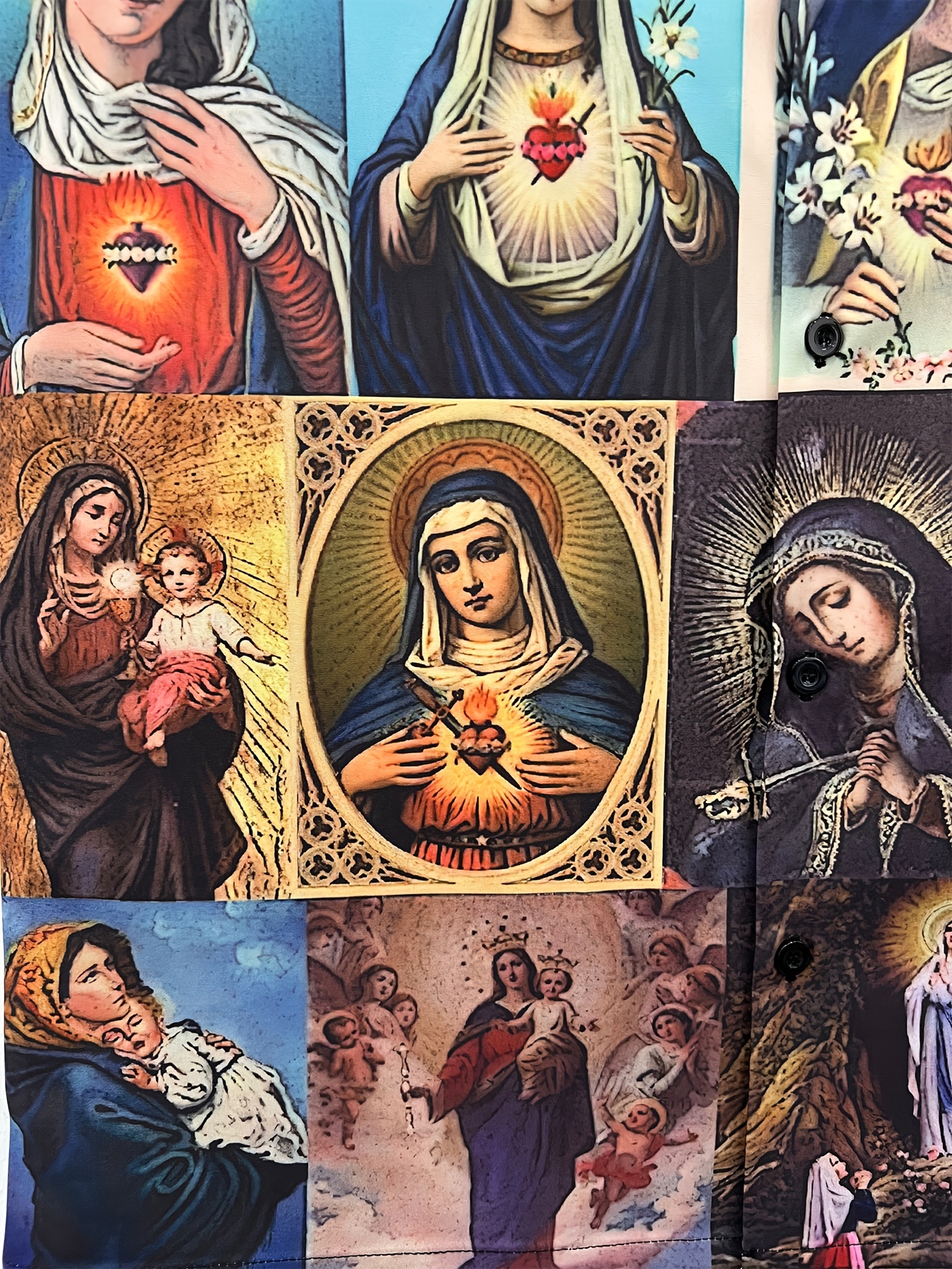 Four-sided Screen Printed Shirt Youngsters Holy Religion - Image 4