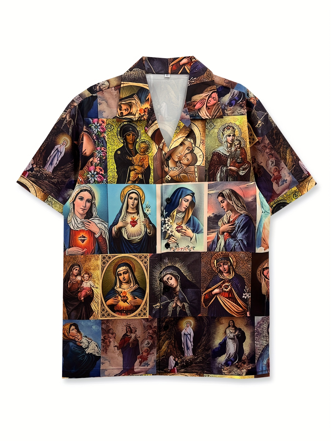 Four-sided Screen Printed Shirt Youngsters Holy Religion