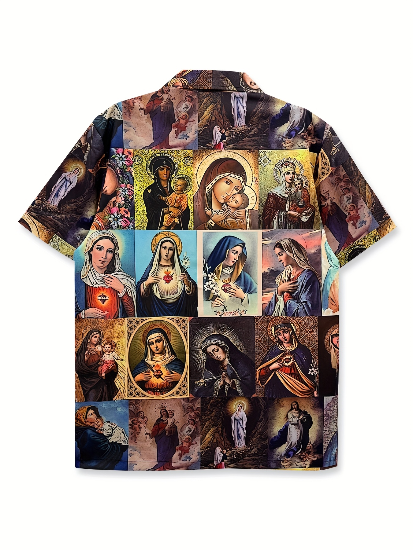 Four-sided Screen Printed Shirt Youngsters Holy Religion - Image 2