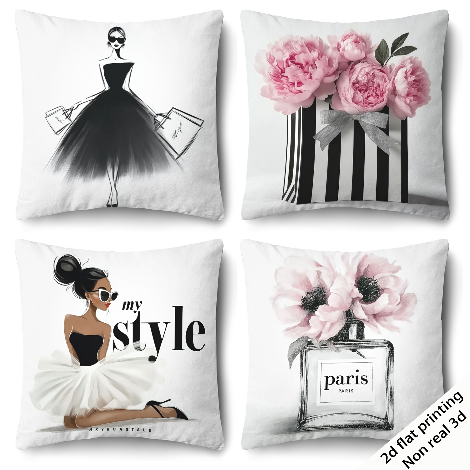 4pcs Set | Fashionable Light Luxury Style, Cushion Covers - Image 5