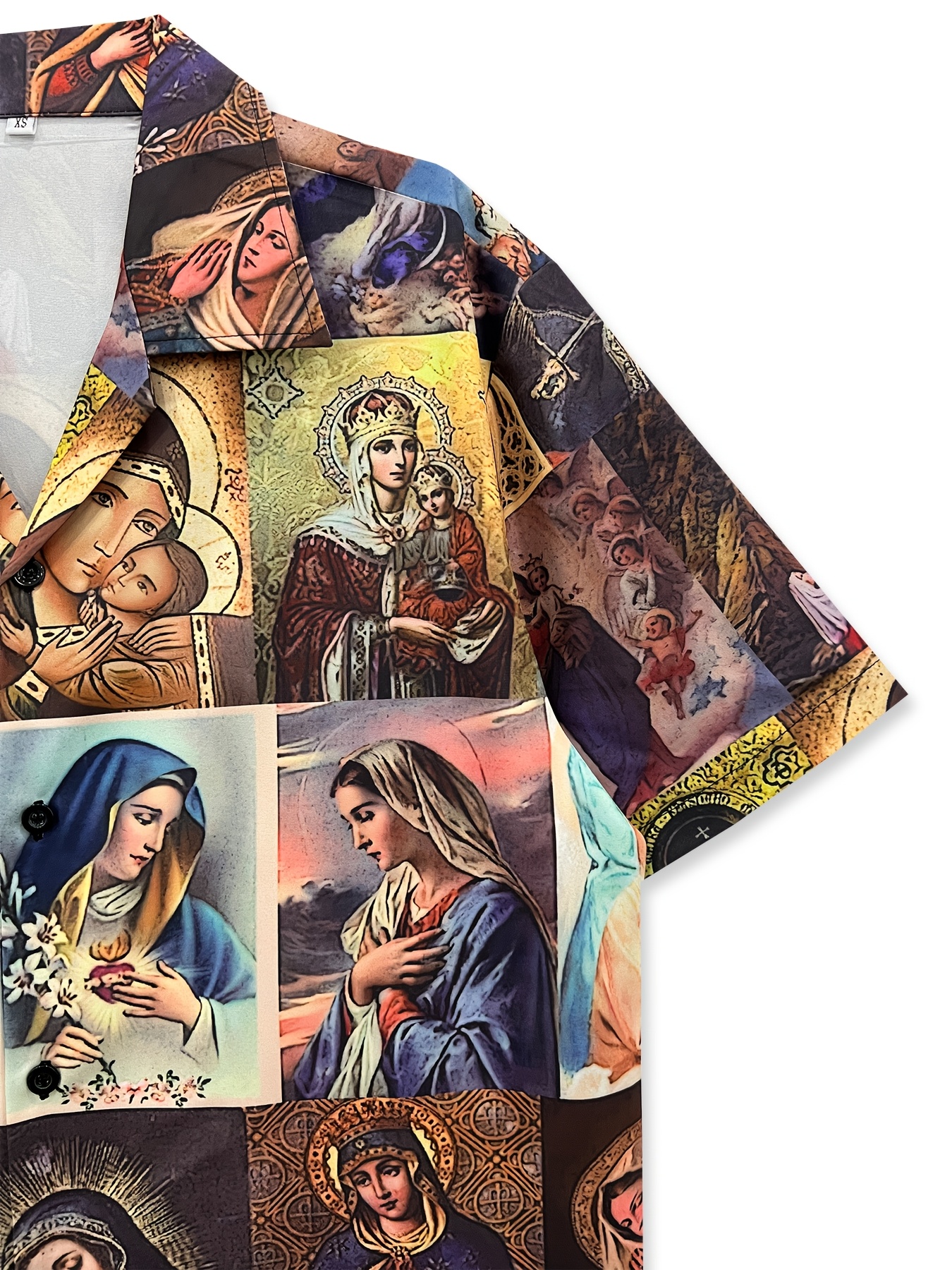 Four-sided Screen Printed Shirt Youngsters Holy Religion - Image 3